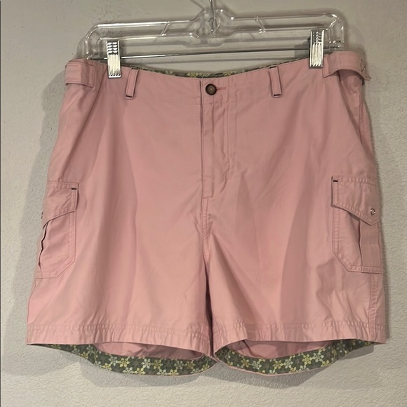 Horny Toad cotton blend shorts pink 12 - Picture 1 of 7